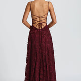 Ruby | Elegante vestido holgado con estampado floral