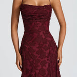 Ruby | Elegante vestido holgado con estampado floral