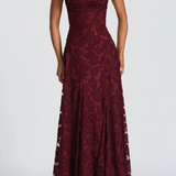 Ruby | Elegante vestido holgado con estampado floral