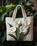 Bolso Artesanal Acolchado "Concha Blanca"