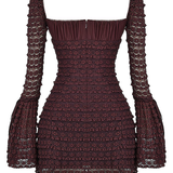Selena | Vestido color espresso