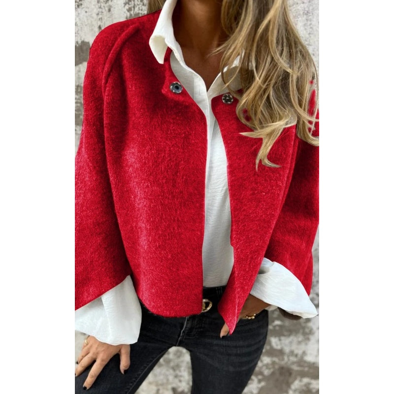 Crystal | Chaqueta corta con mangas acampanadas