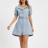 Vestido Denim "Azure Chic"