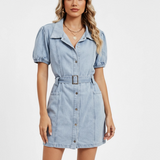 Vestido Denim "Azure Chic"
