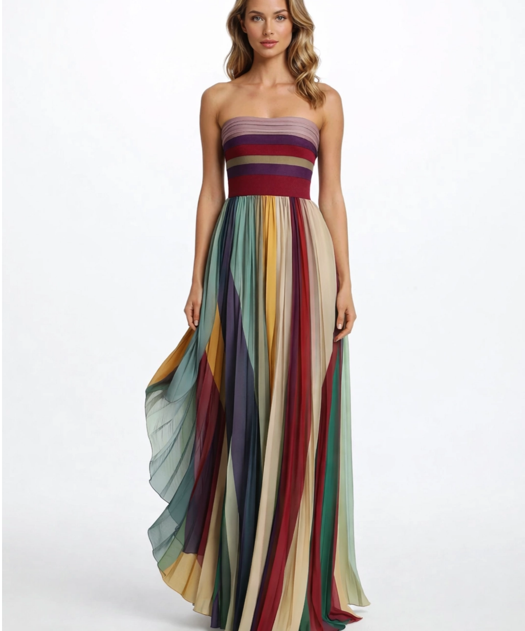 Iris - Maxi Plisado