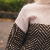 Filomena | Jersey de cuello alto con delicado tejido de lujo