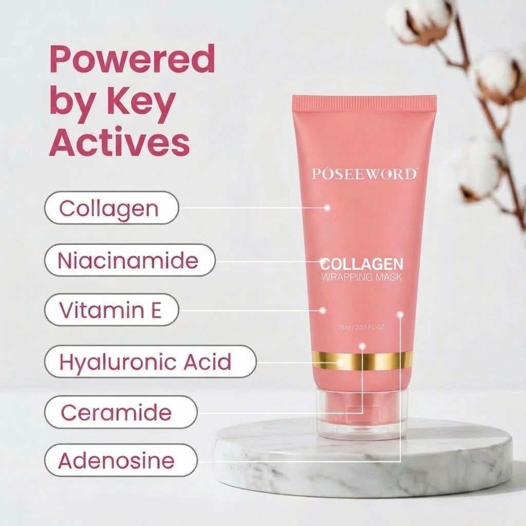 [en] POSEEWORD Collagen Mask key actives